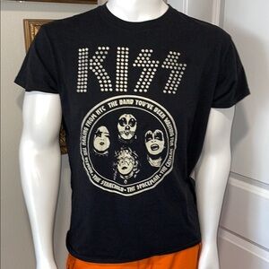 KISS Black Graphic Tee - Short Sleeve